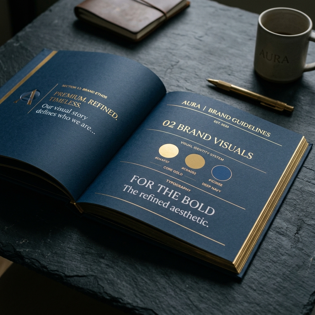Brand Guidelines Document Layout
